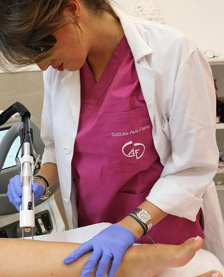 Laser medicale ad alessandrite